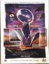 Los Angeles Rams V Cincinnati Bengals - 2022 Super Bowl (56) - 13-Feb-22