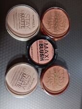 Lot Of 5 Rimmel London Face Products Maxi blush, 2 Bronzers , 2 Pressed Powders