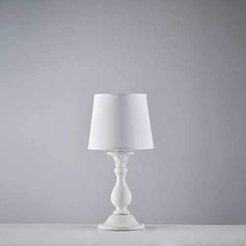 White shabby chic wooden table - shabby,