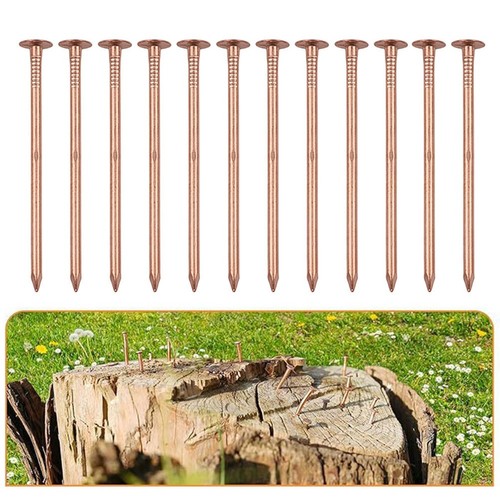 Copper stump removal nails - removal,