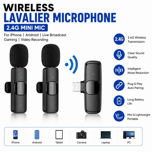 Wireless lavalier microphone - lavalier,