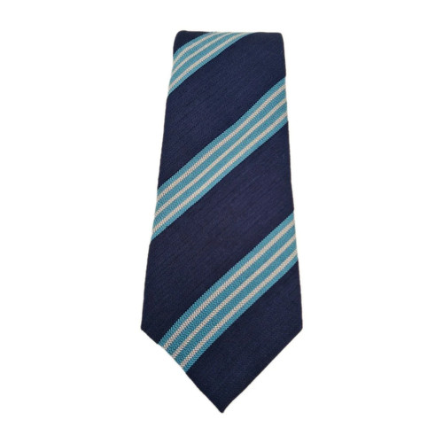 Lewin blue striped - blue, formal