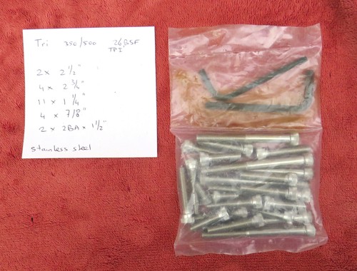 Triumph stainless allen screw - triumph,