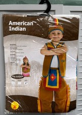 Rubies - American Indian - Children's Costume (Size Large, 7-8 Years) - BNIB