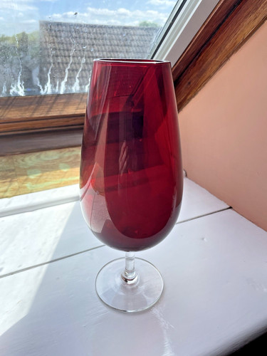 Tall claret ruby red - tall,