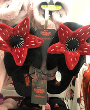 Stranger Things 3D Demogorgon Mule Slippers PRIMARK NEW TAG UK 3-8 S-L licensed