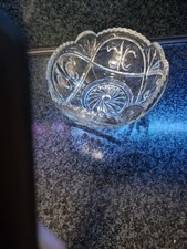 Waterford Punch Fruit Serving Bowl Large Heavy Crystal Cut Glass Decorative Bowl