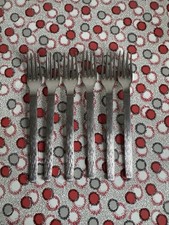 Vintage Viners Cutlery Forks Gerald Benney Sable Pattern X6 Stainless Steel
