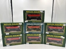 REPLICA RAILWAYS (BACHMANN) 7X HEA HOPPER WAGONS RAILFREIGHT WITH LOADS 