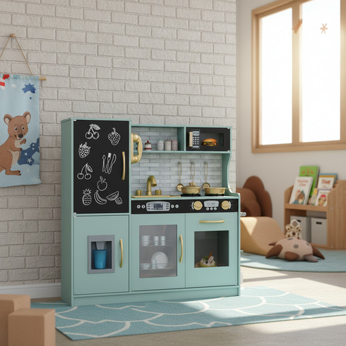 Kids play kitchen pretend - kitchen,