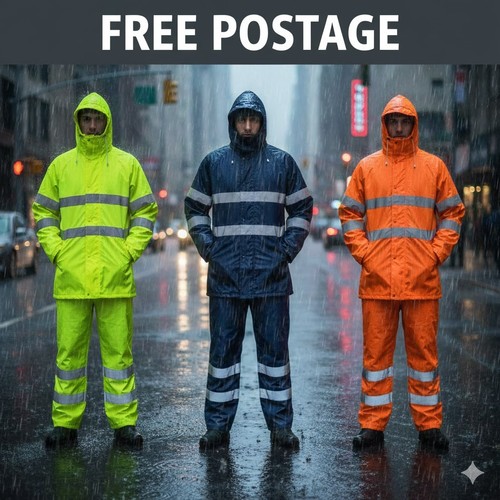Supertouch viz rain suit - supertouch,