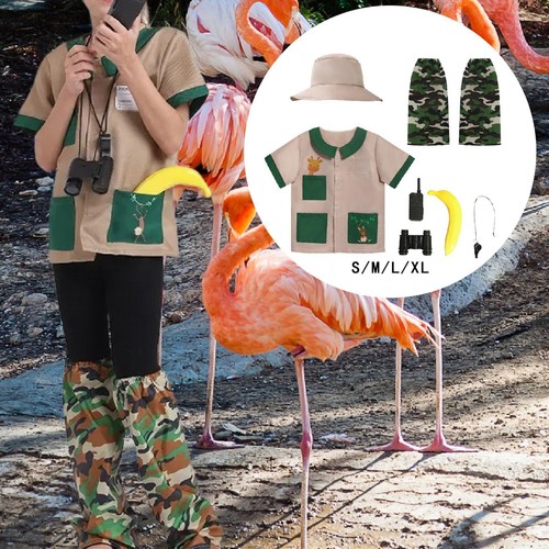 Kids explorer costume set - costume,