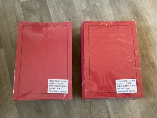 School exercise books - 50, a4