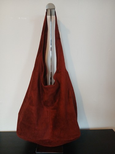 Borse pelle burgandy hobo - in,