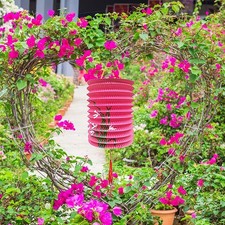 10 Pcs Paper Lanterns Colorful Holiday Hanging Lantern Chinese Japanese Pap SG