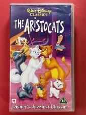 The aristocats vhs video - the,