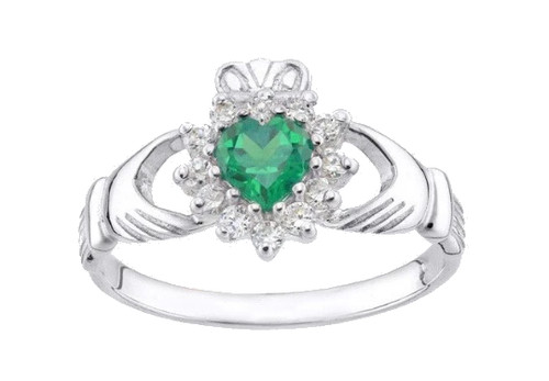925 sterling silver simulated - silver,