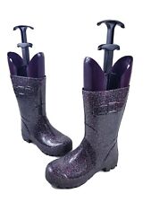 Womens Multicolored Regular Fit Mid Calf Wellies Boots Size 3UK 