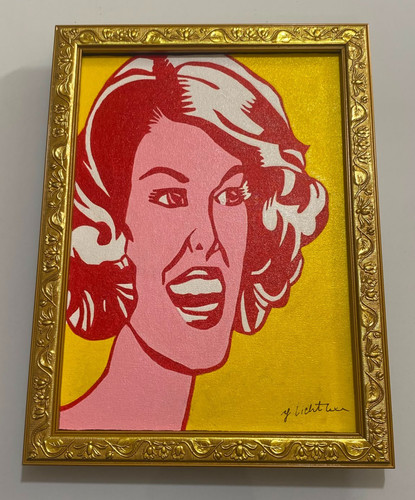 Roy lichtenstein painting oil - roy, lichtenstein,