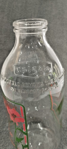 Vintage unigate pint glass - unigate,