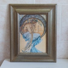 Alphonse Mucha Poetry Textured