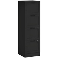 HOMCOM 4 Drawer File Cabinet