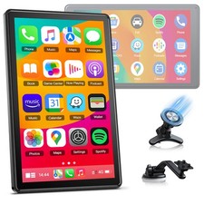 2025 New 7"Portable Wireless Car Stereo Apple Carplay&Android Auoto FM/Bluetooth