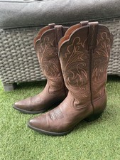 Ariat Western Style Cowboy Boots Ladies Size 5.5 Brown