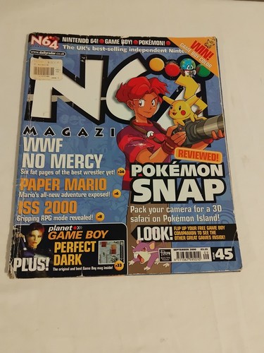 N64 gamer magazine issue - magazine,