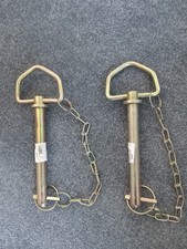 Pair Of 19mm Towbar Hitch Pin & Chains.