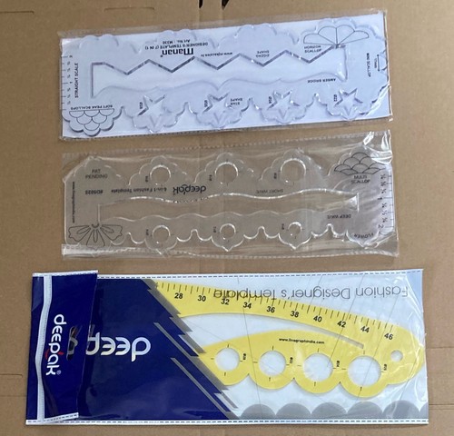 Dressmaking garment rulers - dressmaking,