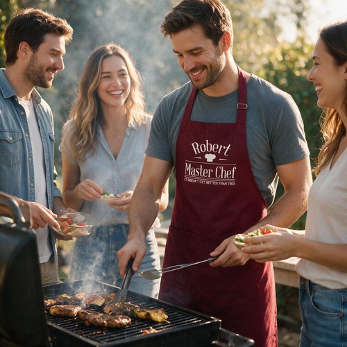 Master chef personalised mens - master,