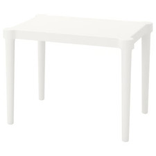 IKEA UTTER Children's Play Table White Plastic Indoor/Outdoor Lightweight