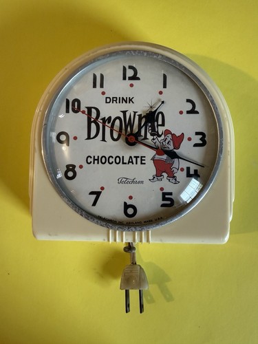 Vtg telechron brownie - vtg,