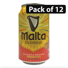 Malta Gunness Non Alcoholic Malt Drink 330ml - Pack of 12