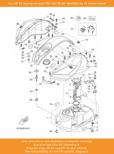 YAMAHA Emblem, 5D7-F417B-00