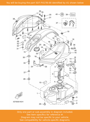 Yamaha emblem 5d7 - emblem,, 5d7-f417b-00