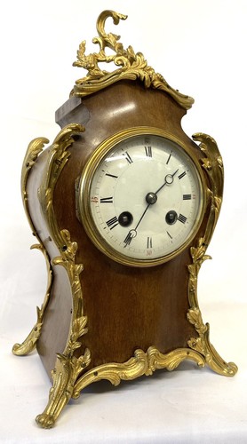 Antique mahogany hour glass - antique,