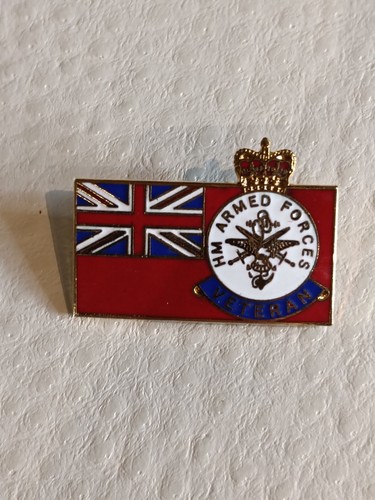 Armed forces veteran pin - veteran,