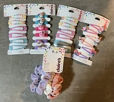 5 piece kids Claire’s Accessories Hair  Bundle Brand New With Tags