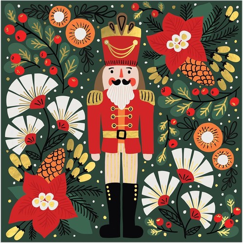 Galison merry nutcracker - galison,