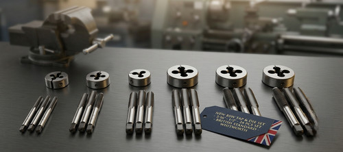 Pcs bsw tap die set - pcs, &