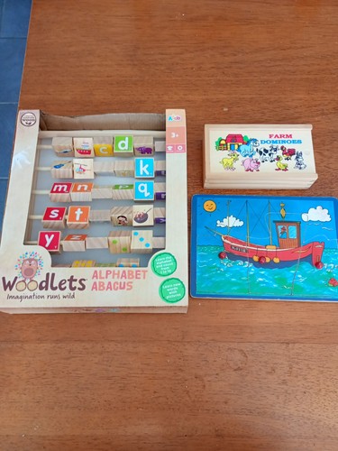 Wood toys abacus - 3,