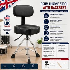 Drum Throne Stool Heavy Duty