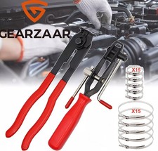 32Pcs Universal CV Boot Clips Kit With Tool Stainless Steel CV Joint Crimp Clamp