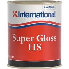 International Super Gloss HS Topcoat Marine Boat Sailing Yacht Paint 750ml