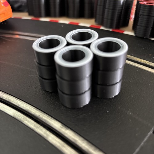 Tyre barriers tops coloured - tyre,