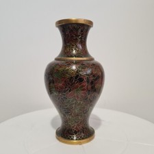 Cloisonné Vase 16cm Tall