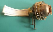 Vintage Brass SHS Duplex Oil/Paraffin Lamp Double Burner Purple Wicks Works Well