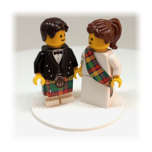 Scotfig bride groom cake - &,